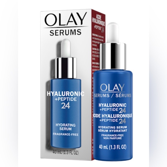 OLAY Other - OLAY Hydrating Serum with Hyaluronic + Peptide 24